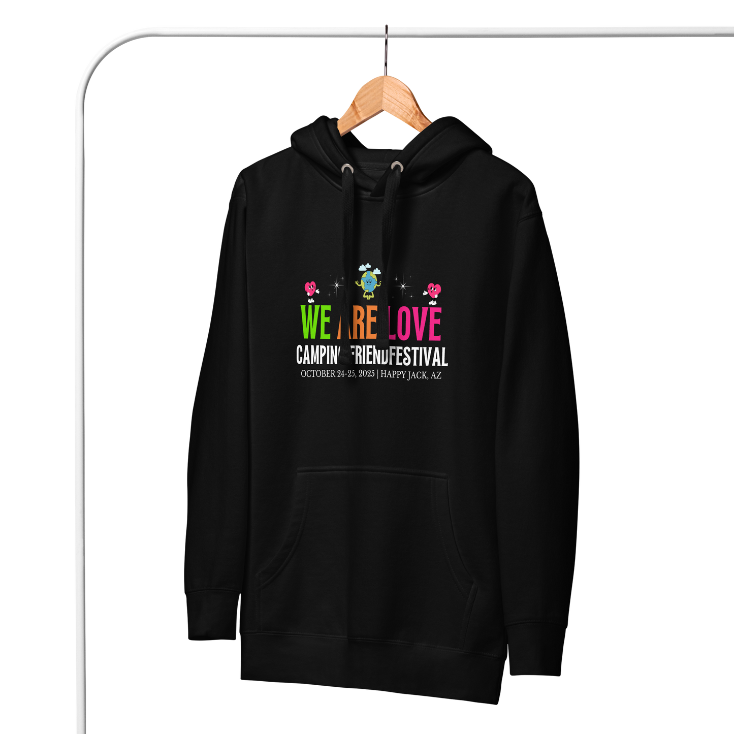 WE ARE LOVE FRIENDFESTIVAL 2025 Unisex Hoodie
