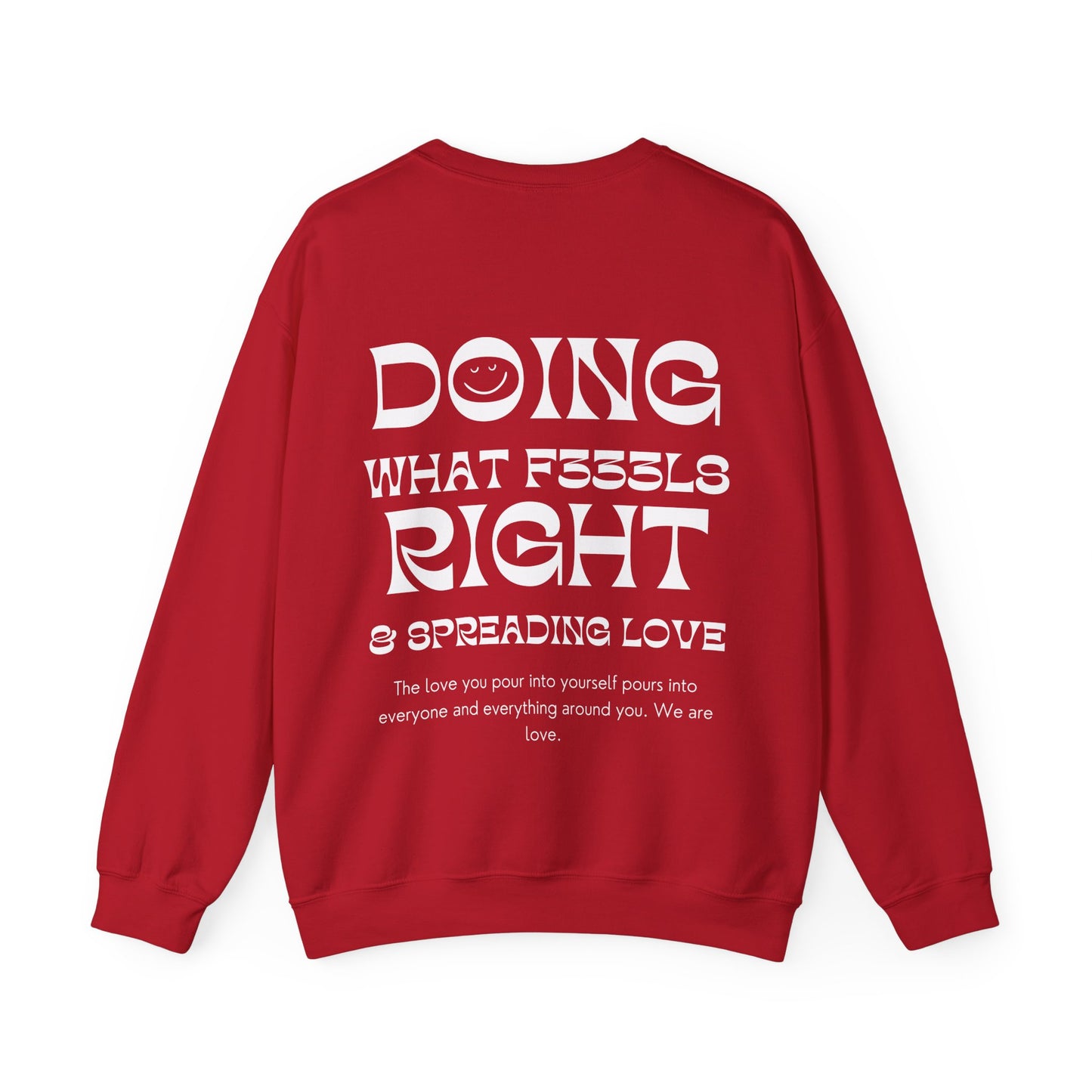 WE ARE LOVE Holiday Crewneck Sweatshirt Unisex Heavy Blend™