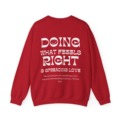 WE ARE LOVE Holiday Crewneck Sweatshirt Unisex Heavy Blend™
