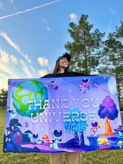 THANK YOU UNIVERSE Flag