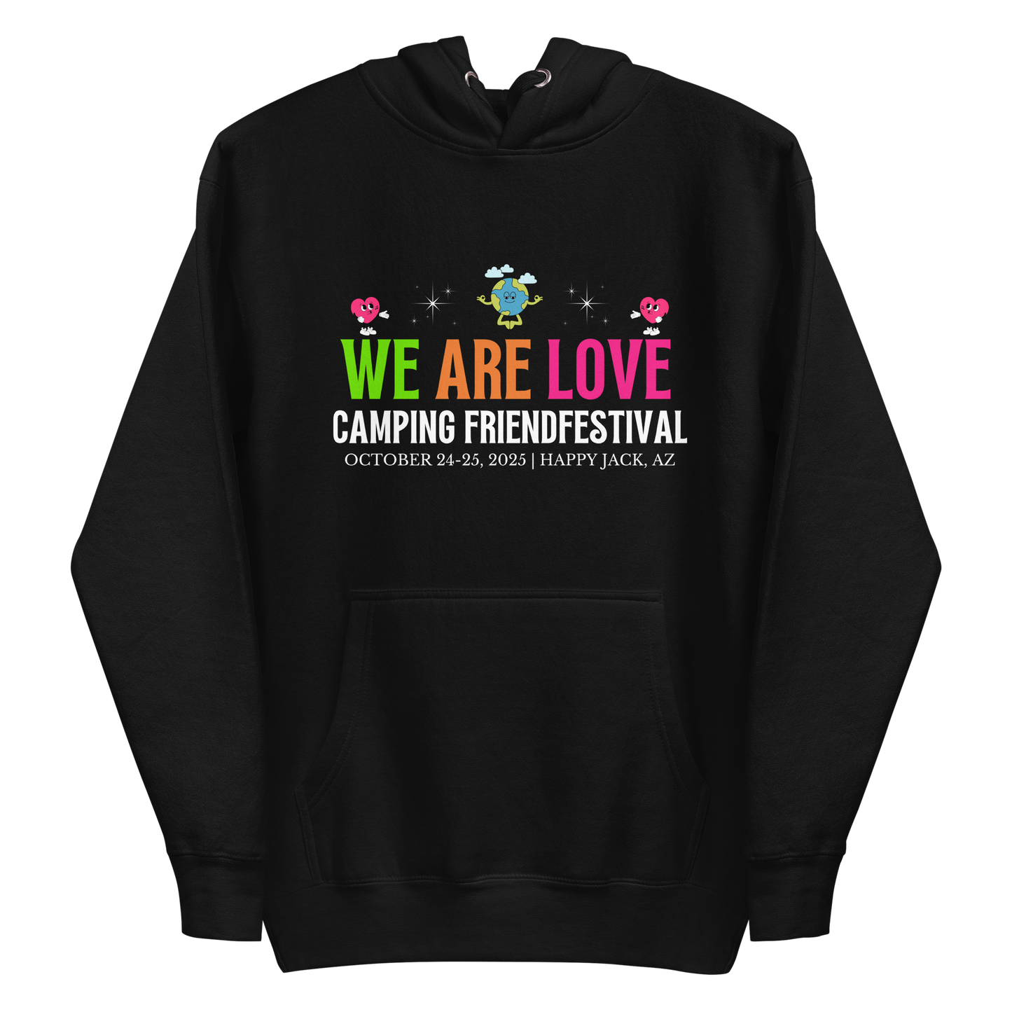 WE ARE LOVE FRIENDFESTIVAL 2025 Unisex Hoodie