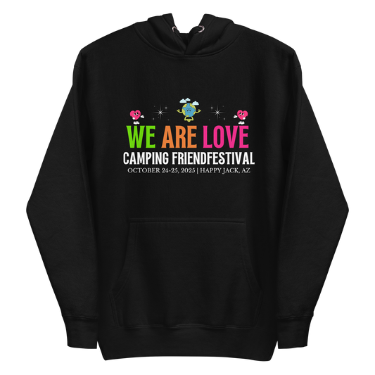 WE ARE LOVE FRIENDFESTIVAL 2025 Unisex Hoodie